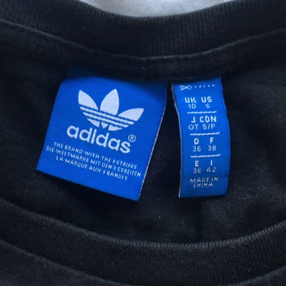 Women’s black adidas T-shirt. Size S. - Picture 3 of 3